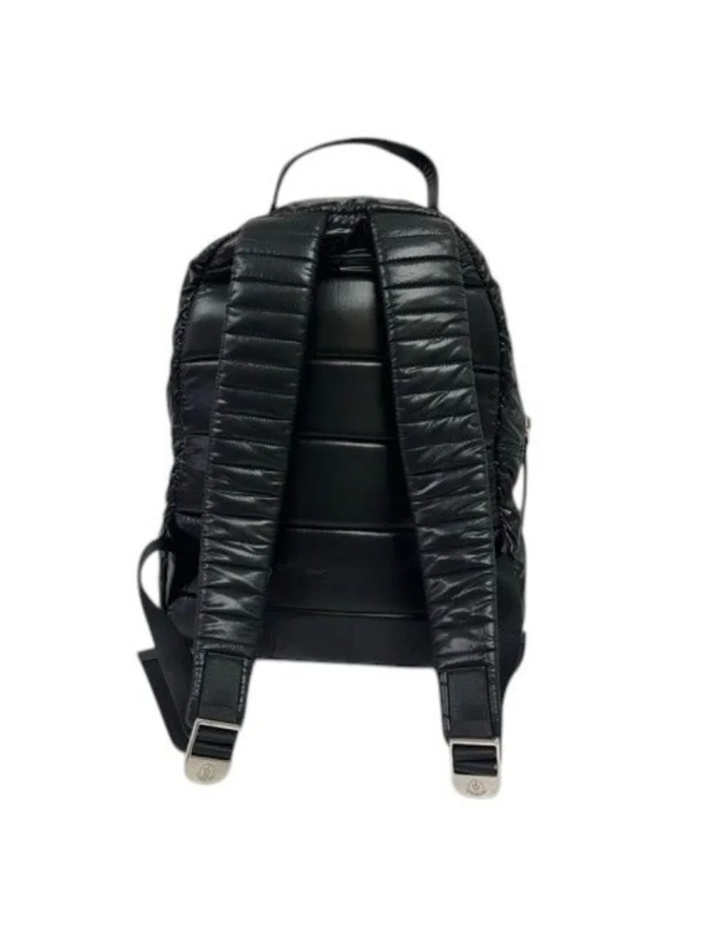 Moncler New George Backpack Nylon Logo Black